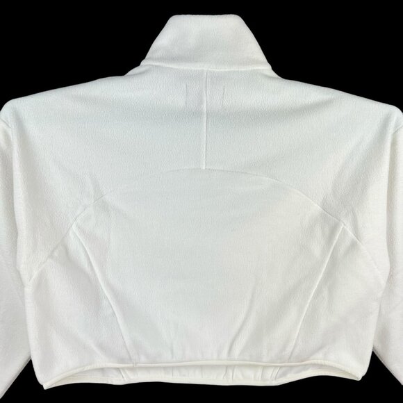 NWT UGG Women's Cassady Micro Uggfluff Half Zip Nimbus Fleece Sweatshirt Size XL - Picture 4 of 12